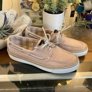 NEW Sperry Top-Sliders Bahama Yellow Glitter Sparkle Deck Boat Shoes Slip On NEW Sperry Top-Sliders Bahama Yellow Glitter Sparkle Deck Boat Shoes Slip On